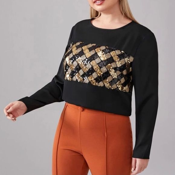 Sequin Embellished Sweatshirt - Picture 3 of 7